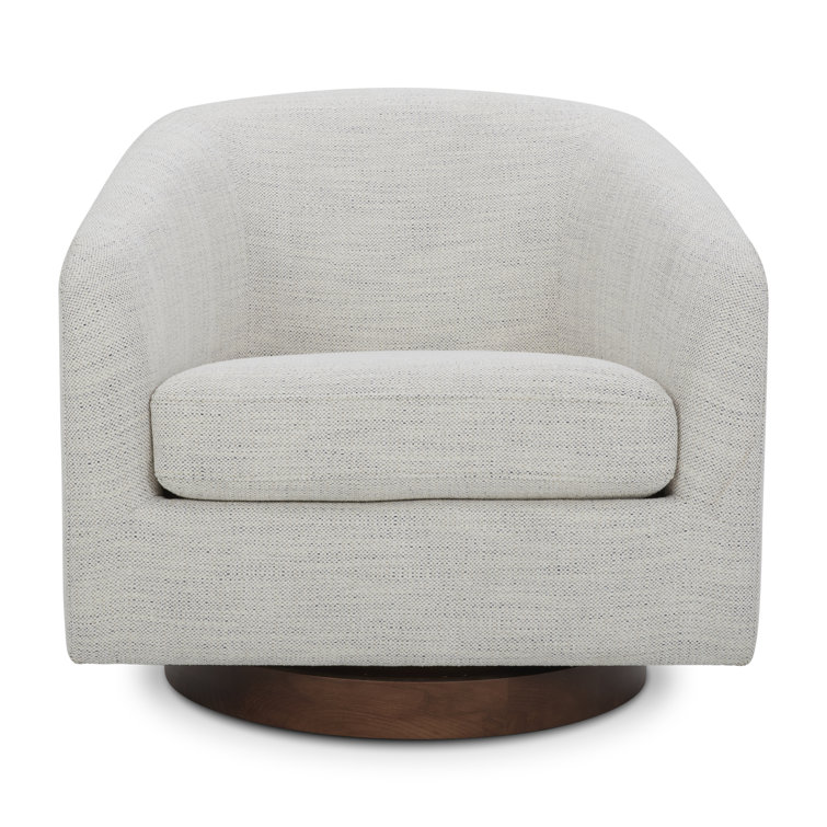 Modern swivel barrel discount chair